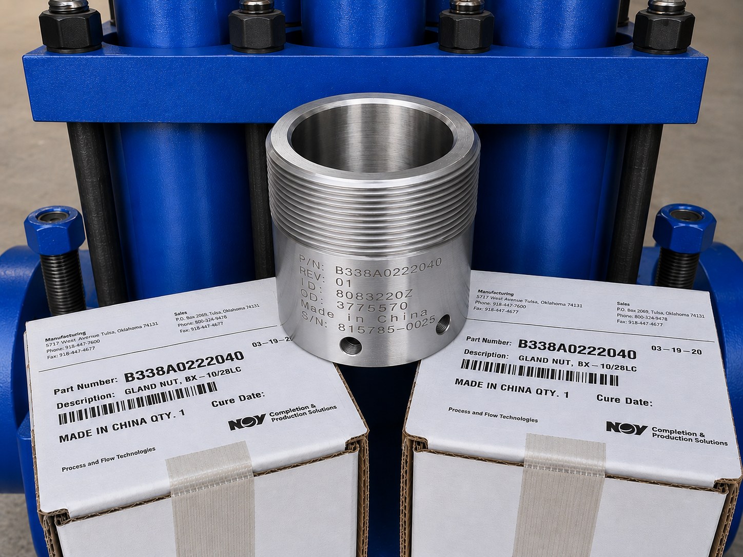 Bear BD-28LC Glycol Amine Triplex Pump for sale Odessa, Texas