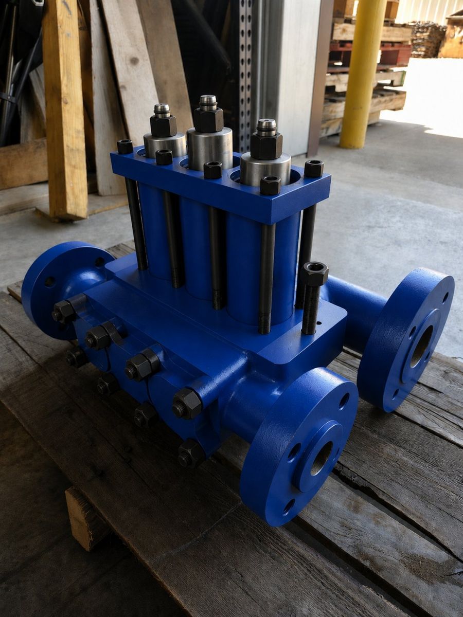 Bear BD-28LC Glycol Amine Triplex Pump for sale Odessa, Texas